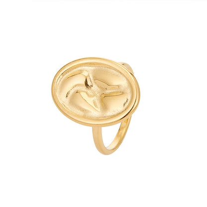 Vintage Gold Signet Ring