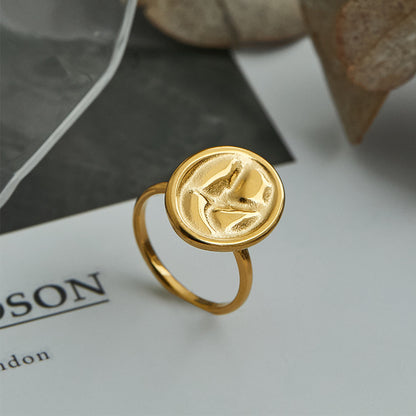 Vintage Gold Signet Ring