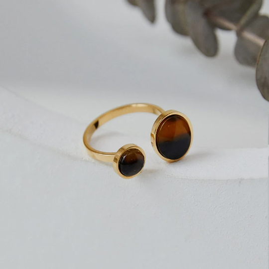 Cat's Eye Open Ring