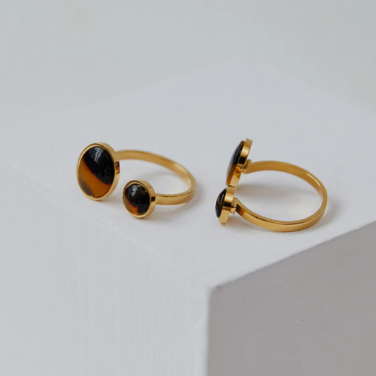 Cat's Eye Open Ring