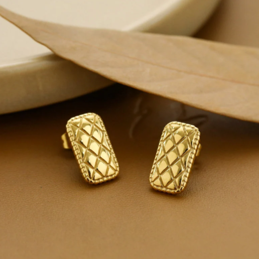 Everyday square earrings